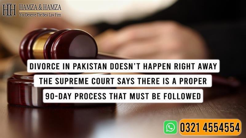 Divorce in Pakistan doesn’t happen right away